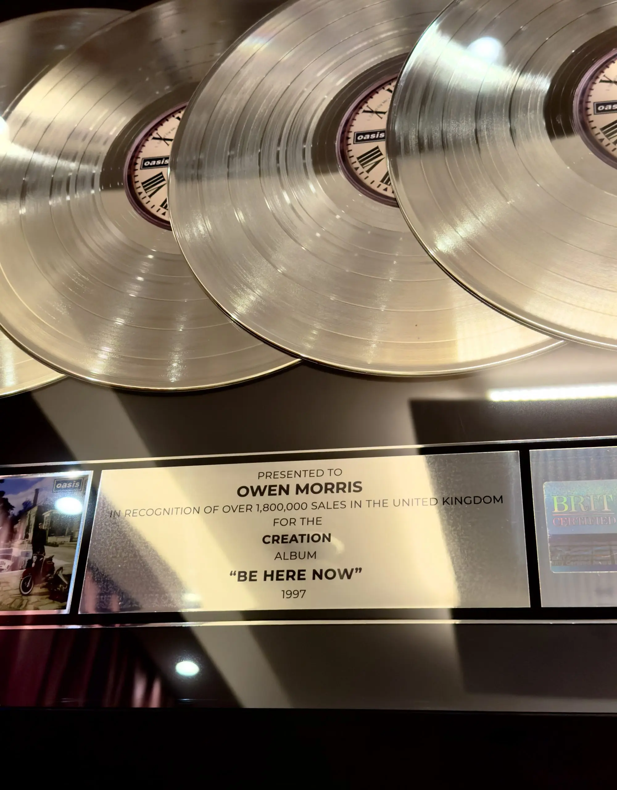 Oasis Be Here Now レコード Be Here Now/Oasis